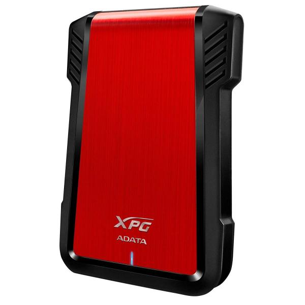 ENCAPSULADOR USB 3.1 ADATA EX500 2.5 PULG-5V AEX500U3-CRD NEGRO/ROJO