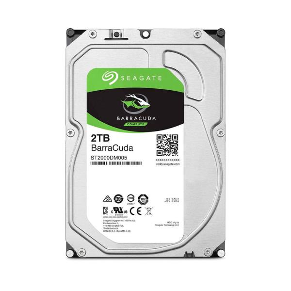 HD INTERNO 2TB SEAGATE BARRACUDA ST2000DM005 3.5"-SATA III 5400 RPM 256MB CACHE VERDE