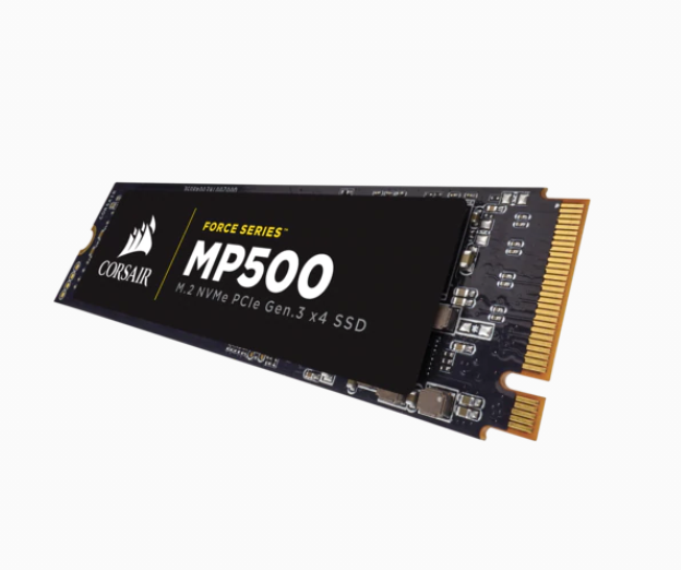 HD INTERNO SOLIDO 480GB CORSAIR FORCE MP500 M.2 2280 PCIE GEN3 X4 NVME 3000MB/S / 1500MB/S CSSD-F480GBMP500 NEGRO