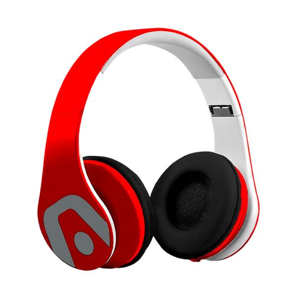 HEADSET ARGOM 3.5MM ULTIME SOUND DJ PRO RED   ARG-HS-2441RD