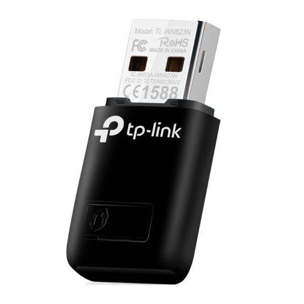 ADAPTADOR TP LINK USB INALAMBRICO TL-WN823N MINI SIZE