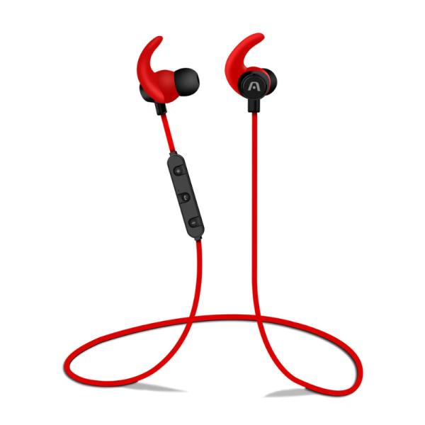 AUDIFONO ARGOM ULTIMATE SOUND FIT INALÁMBRICO BLUETOOTH ARG-HS-2038RD ROJO
