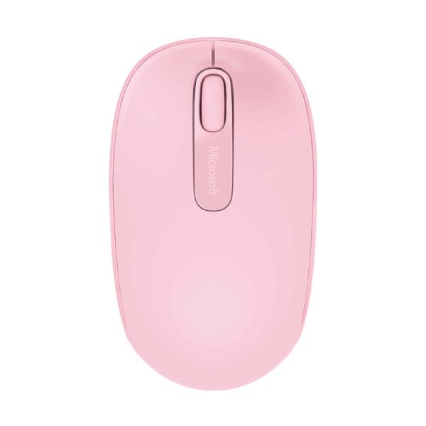 MOUSE MICROSOFT MOBILE 1850 INAL&Aacute;MBRICO 2.4 GHZ 1000 DPI U7Z-00021 ROSADO