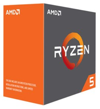 PROCESADOR AMD RYZEN 5 1600X  1RA GEN 3.6 GHZ AM4 YD160XBCAEWOF