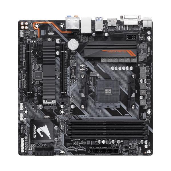 TARJETA MADRE GIGABYTE B450 AORUS M AM4 MICRO ATX DDR4 NEGRO