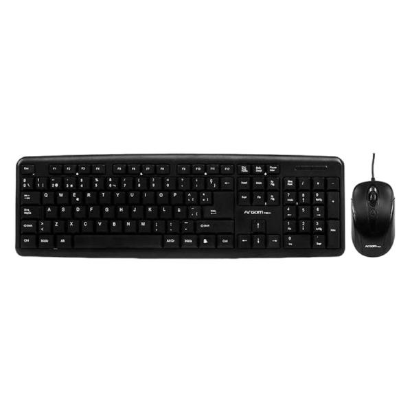 TECLADO Y MOUSE ARGOM SP ARG-KB-7418
