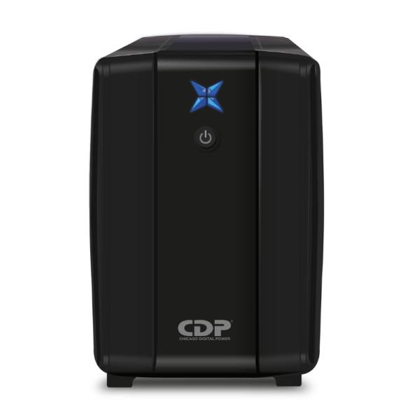 UPS CDP R-UPR508 500VA 250W UPS LINEA INTERACTIVA 120VAC AVR 8 TOMAS NEGRO