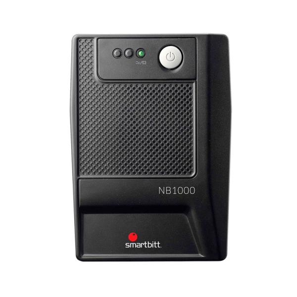 UPS SMARTBITT SBNB1000 1000VA 500W UPS LINEA INTERACTIVA 120VAC AVR USB 6 TOMAS NEGRO