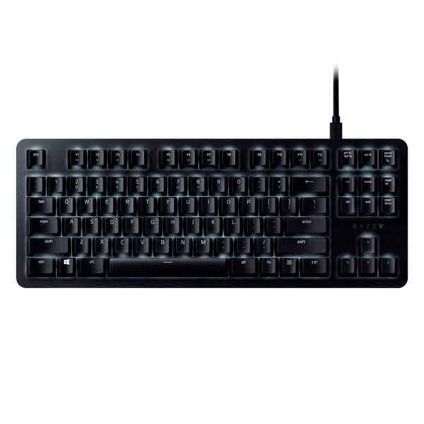 TECLADO GAMING RAZER BLACKWIDOW LITE TKL MEC&Aacute;NICO AL&Aacute;MBRICO USB INGL&Eacute;S SWITCH NARANJA RZ03-02640200-R3U1 NEGRO