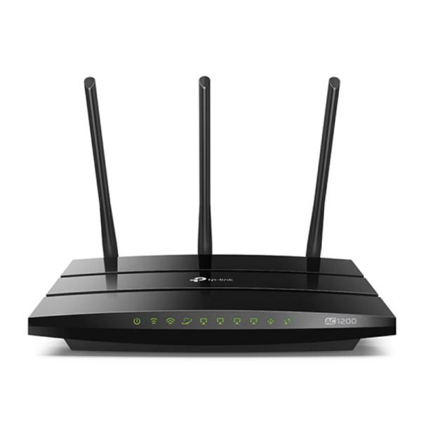 ROUTER TP LINK ARCHER C1200 (US) INALAMBRICO DUAL BAND PUERTOS WAN / LAN NEGRO