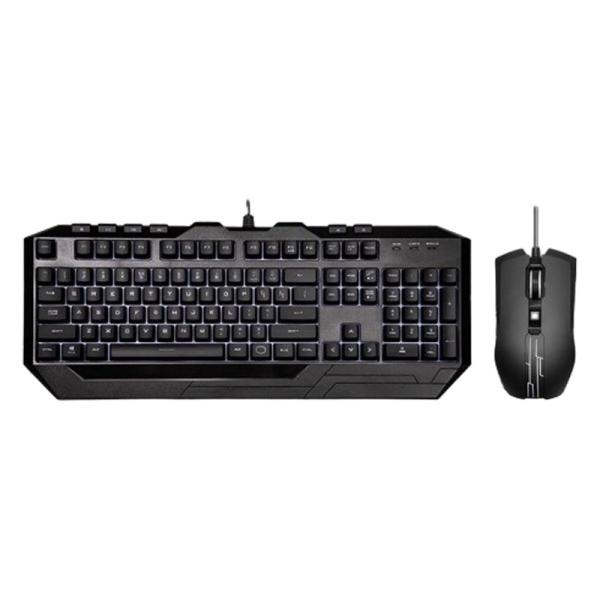 TECLADO Y MOUSE COOLER MASTER DEVASTATOR 3 PLUS MEC&Aacute;NICO SGB-3001KKMF1-LS NEGRO