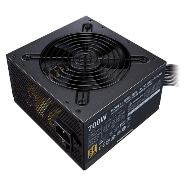 FUENTE DE PODER COOLER MASTER MWE 700 BRONZE V2 700W 80 PLUS NO MODULAR ATX MPE-7001-ACAAB-US NEGRO