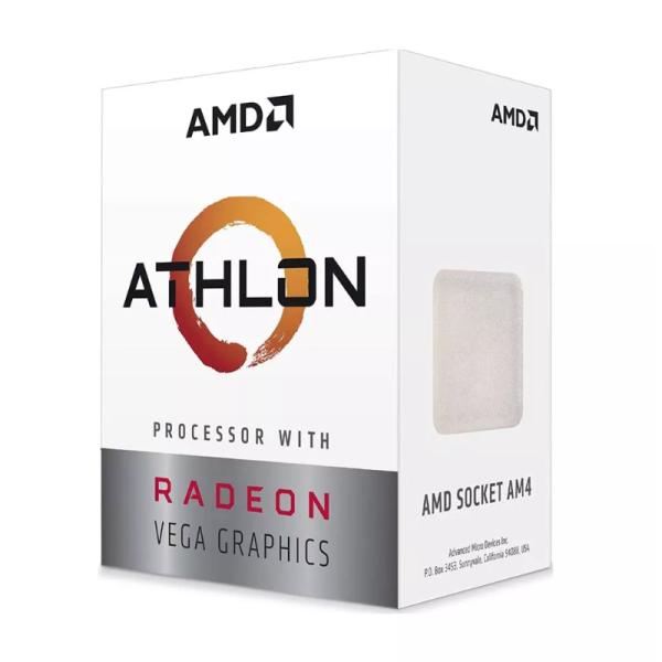 PROCESADOR AMD ATHLON 3000G 2DA GEN 3.5 GHZ AM4 YD3000C6FHSBX