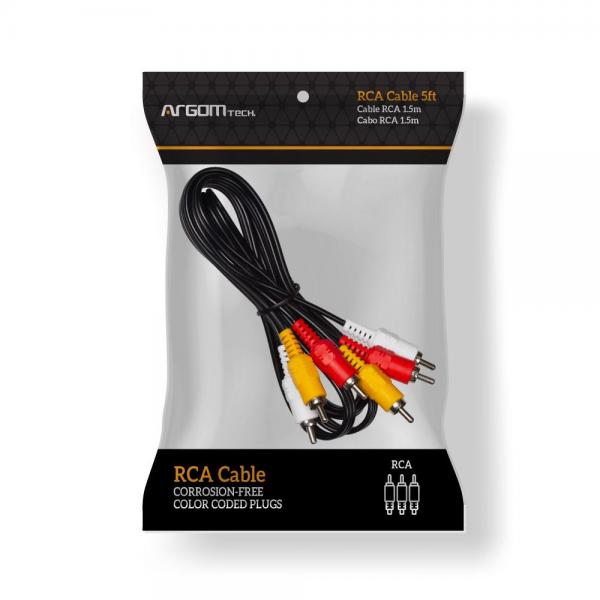 CABLE ARGOM RCA A RCA 5FT ARG-CB-0089