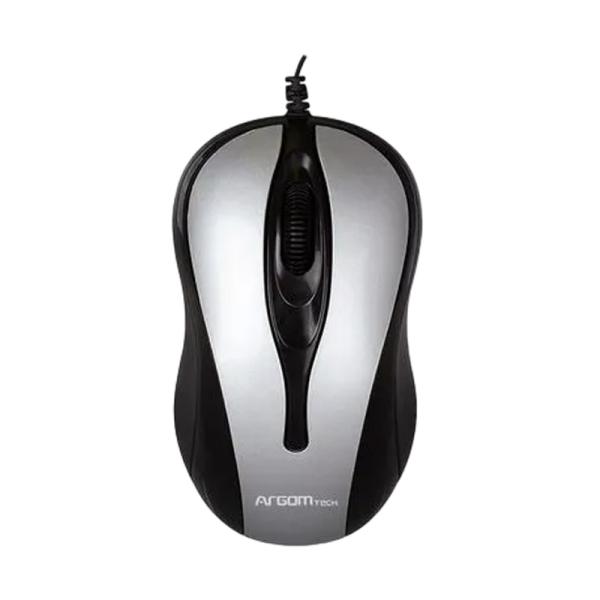 MOUSE ARGOM ALAMBRICO ARG-MS-0008GR Gris