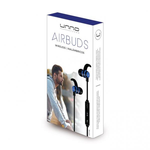 AUDIFONO UNNO TEKNO AIRBUDS INAL&Aacute;MBRICO BLUETOOTH HS7111BL AZUL
