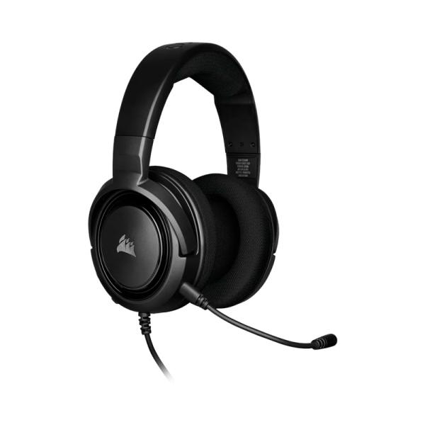 HEADSET GAMING CORSAIR HS45 SORROUND AL&Aacute;MBRICO 3.5MM CA-9011220-NA NEGRO