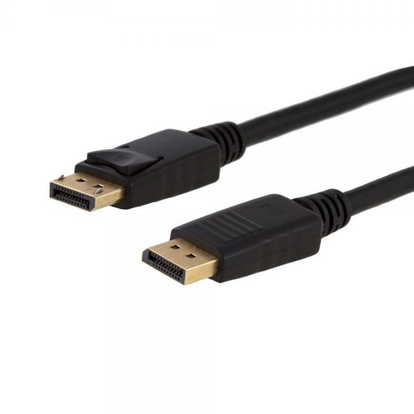 CABLE ARGOM DISPLAY PORT TO DISPLAY PORT 6 PULG NEGRO ARG-CB-1100