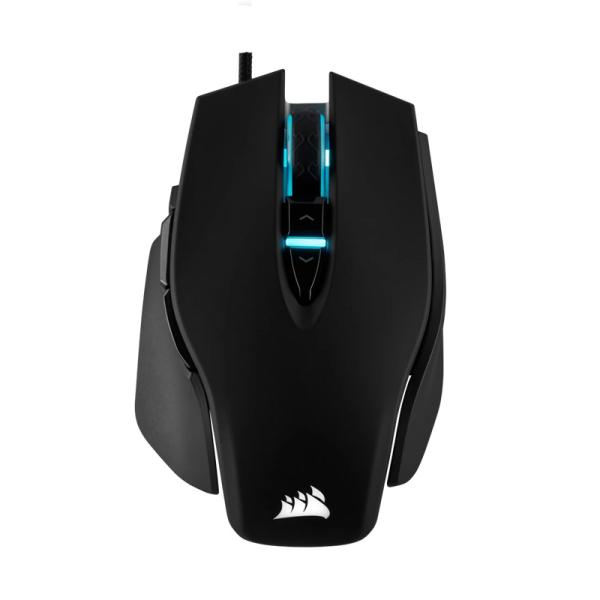 MOUSE GAMING RGB CORSAIR M65 ELITE AL&Aacute;MBRICO USB 18000 DPI CH-9309011-NA NEGRO