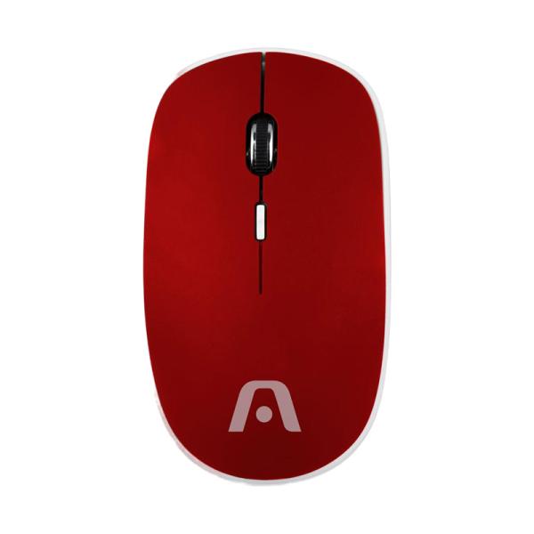 MOUSE ARGOM INALAMBRICO CON RECEPTOR ARG-MS-0031RD Rojo