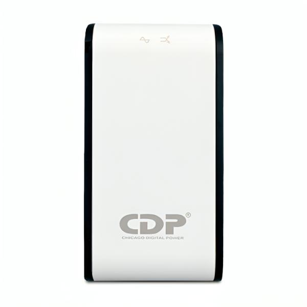 REGULADOR DE VOLTAJE CDP R2C-AVR1008 1000VA 500W 8 TOMAS 120 VCA PROTECCIÓN COAXIAL LED BLANCO / NEGRO