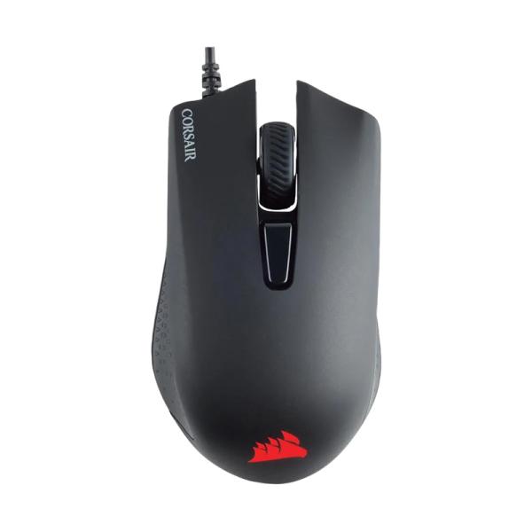 MOUSE GAMING RGB CORSAIR HARPOON PRO AL&Aacute;MBRICO USB 12000 DPI CH-9301111-NA NEGRO