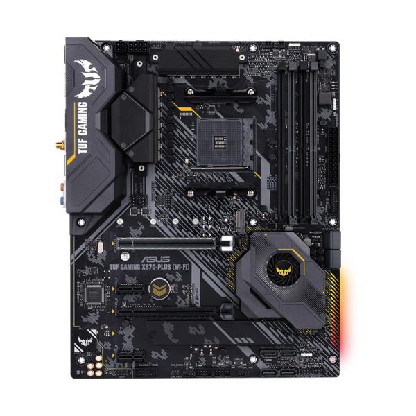 TARJETA MADRE ASUS TUF GAMING X570-PLUS WIFI AM4 ATX DDR4 NEGRO