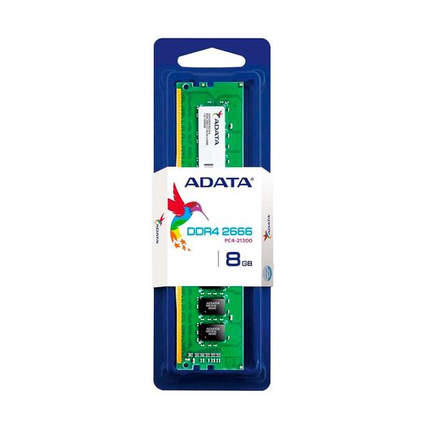 MEMORIA RAM PC 8GB ADATA AD4U266638G19-S DDR4 2666MHz CL19 1.2V