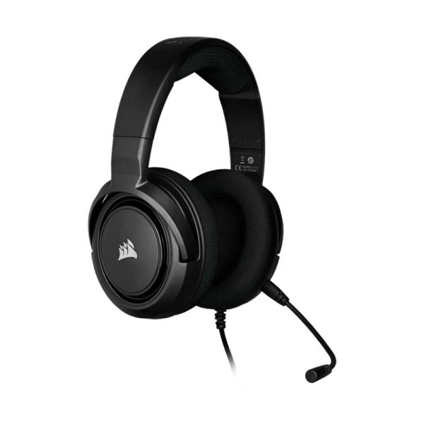 HEADSET GAMING CORSAIR HS35 STEREO AL&Aacute;MBRICO 3.5MM CA-9011195-NA NEGRO
