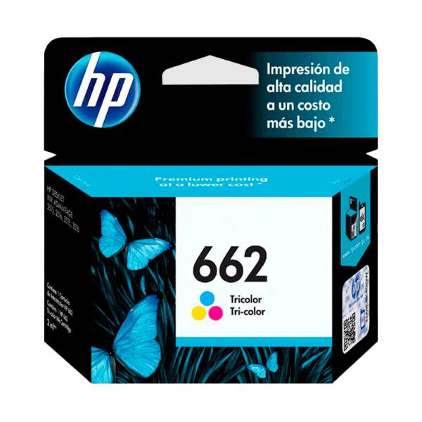 TINTA HP 662 TRICOLOR CZ104AL