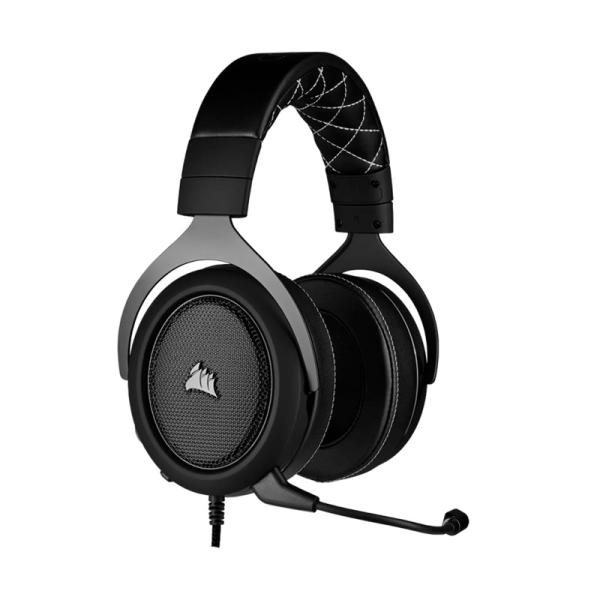 HEADSET GAMING CORSAIR HS60 PRO SURROUND AL&Aacute;MBRICO 3.5MM CA-9011213-NA NEGRO