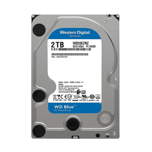 HD INTERNO 2TB WESTERN DIGITAL BLUE WD20EZAZ 3.5" SATA III 5400 RPM 256MB CACHE AZUL
