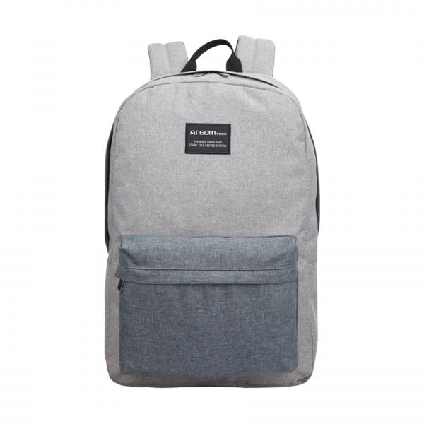 MOCHILA ARGOM STARK 14.1 PULG GRIS ARG-BP-1342GR
