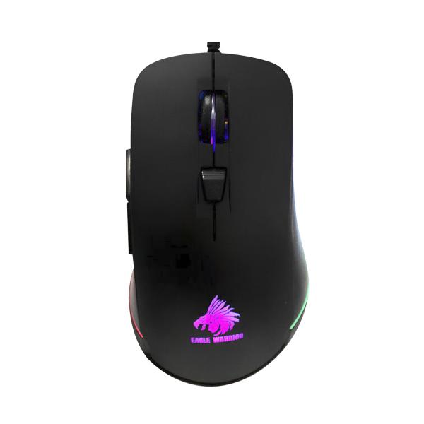 MOUSE GAMING EAGLE WARRIOR THE FLAME AL&Aacute;MBRICO USB 3200 DPI MOA636UM001C NEGRO