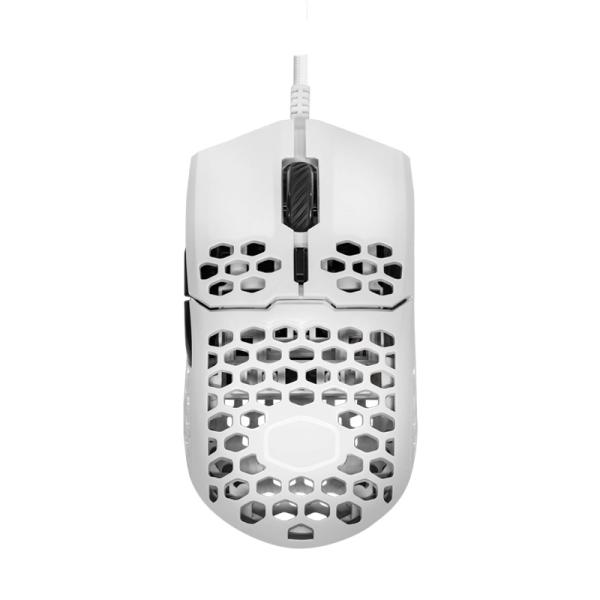 MOUSE GAMING COOLER MASTER MM710 AL&Aacute;MBRICO USB 16000 DPI ULTRALIGERO MM-710-WWOL1 BLANCO