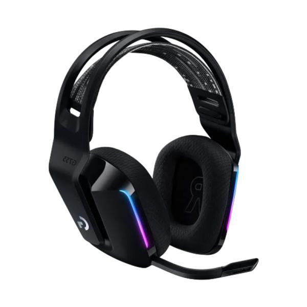 HEADSET GAMING RGB LOGITECH G733 INALÁMBRICO LIGHTSPEED USB-A 981-000863 NEGRO