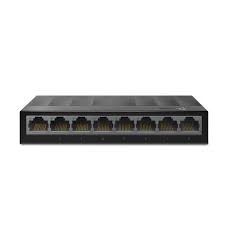 SWITCH TP LINK LS1008G 8 PUERTOS RJ45 GIGABIT 10/100/1000 MBPS NO ADMINISTRABLE NEGRO