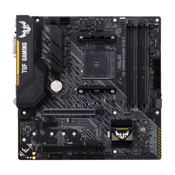 TARJETA MADRE ASUS TUF GAMING B450M-PLUS II AM4 MICRO ATX DDR4 90MB1620-M0EAY0 NEGRO