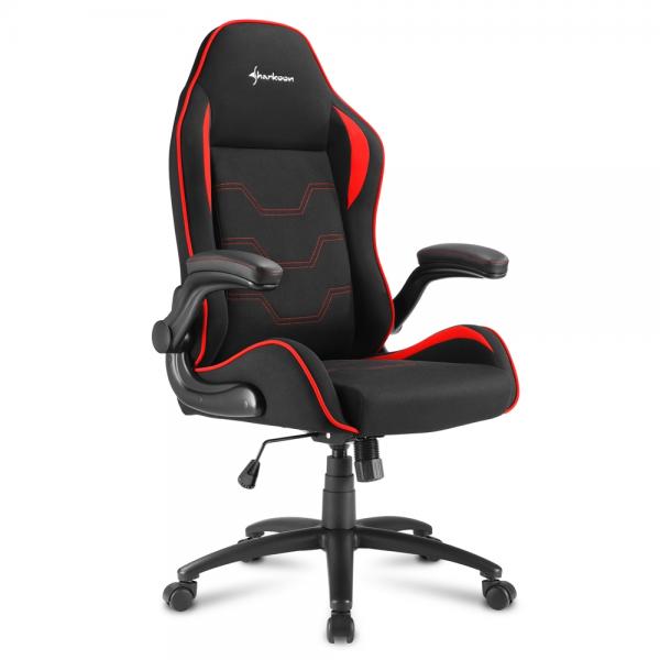 SILLA GAMING  SHARKOON ELBRUS 1 GAMING BK/RD 4044951027637