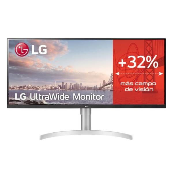 MONITOR 34'' LG 34WN650-W WFHD 2560 x 1080 75 Hz DP HDMI PLANO SLIM 719192641594