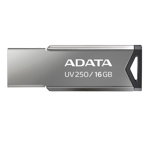 MEMORIA USB 16GB ADATA  AUV250 USB-A 2.0 AUV250-16G-RBK PLATEADO