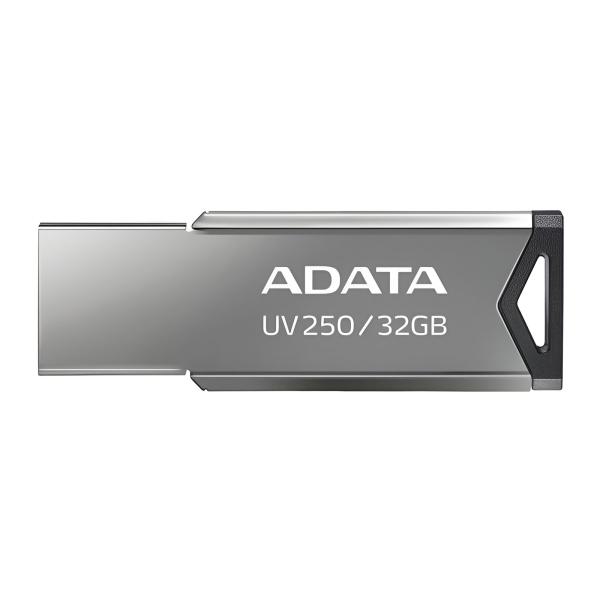 MEMORIA USB 32GB ADATA  AUV250 USB-A 2.0 AUV250-32G-RBK PLATEADO