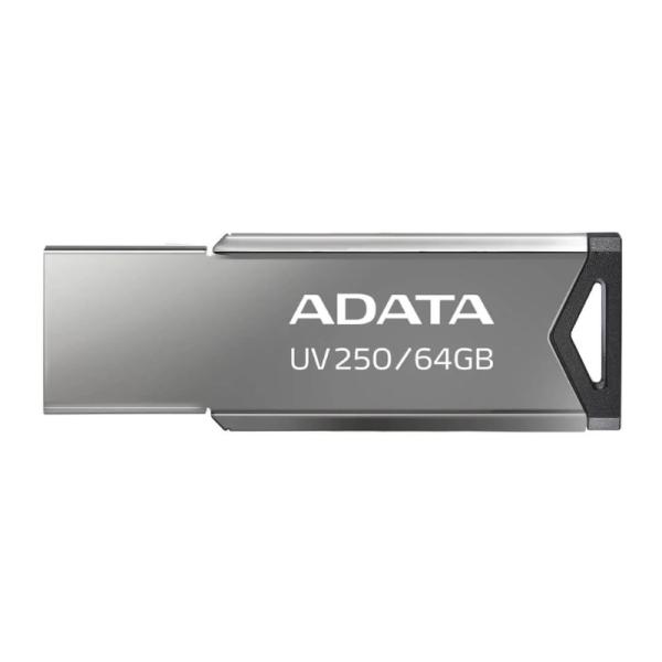 MEMORIA USB 64GB ADATA  AUV250 USB-A 2.0 AUV250-64GB-RBK PLATEADO