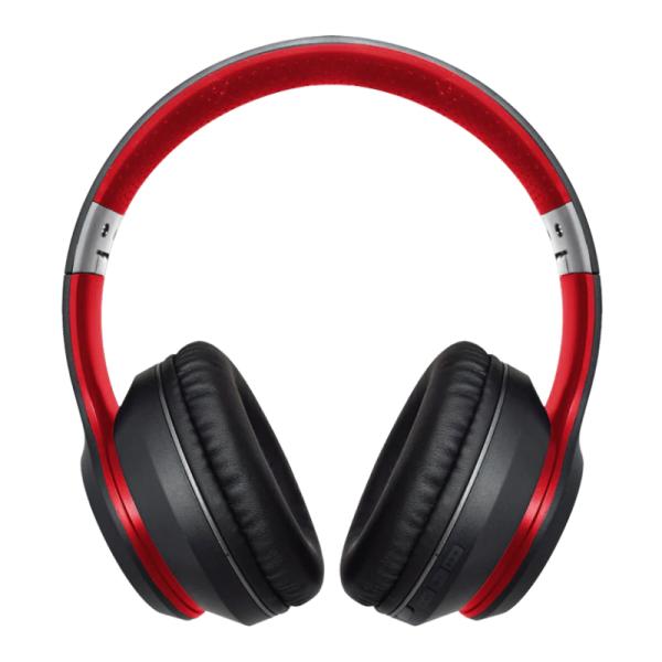 HEADSET UNNO TEKNO URBAN BT INAL&Aacute;MBRICO BLUETOOTH 5.0 HS7410RD NEGRO / ROJO