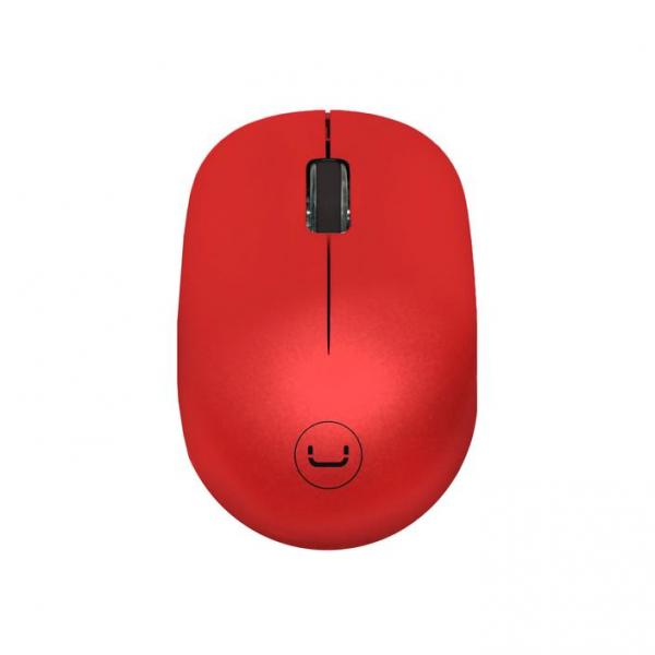 MOUSE UNNO TEKNO CURVE INAL&Aacute;MBRICO 2.4 GHZ 1200 DPI MS6526RD ROJO