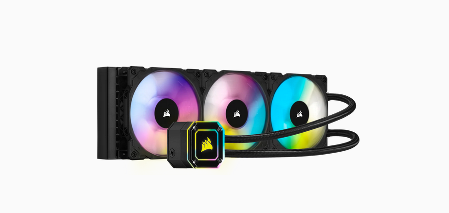 ENFRIAMIENTO LIQUIDO RGB CORSAIR ICUE H150I ELITE CAPELLIX AIO 360MM CW-9060048-WW NEGRO