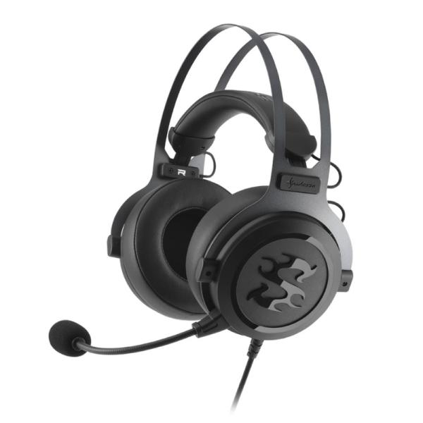 HEADSET GAMING SHARKOON SKILLER SGH3 ALÁMBRICO 3.5 MM 4044951020713 NEGRO