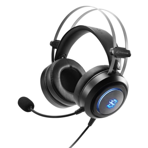 HEADSET GAMING RGB SHARKOON SKILLER SGH30 ALÁMBRICO USB 4044951030231 NEGRO
