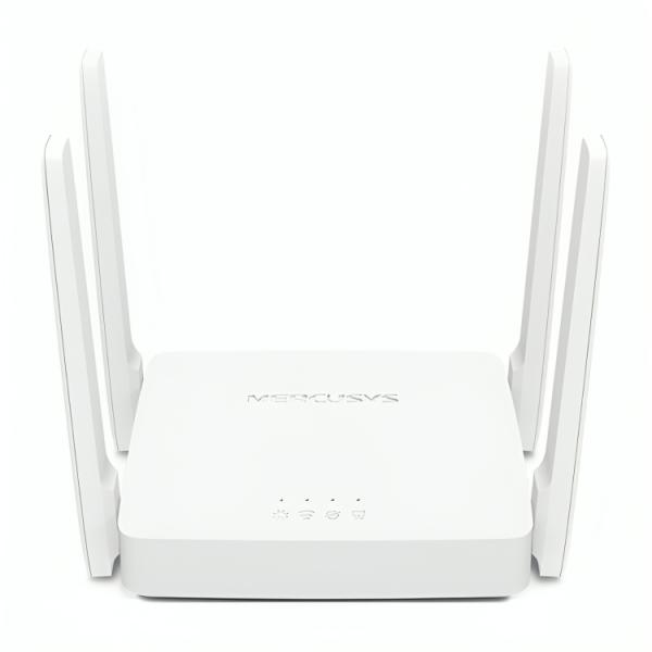 ROUTER MERCUSYS AC10 BAND 2.4/5 GHZ 1200 MBPS WIFI 5 PUERTOS WAN / LAN BLANCO