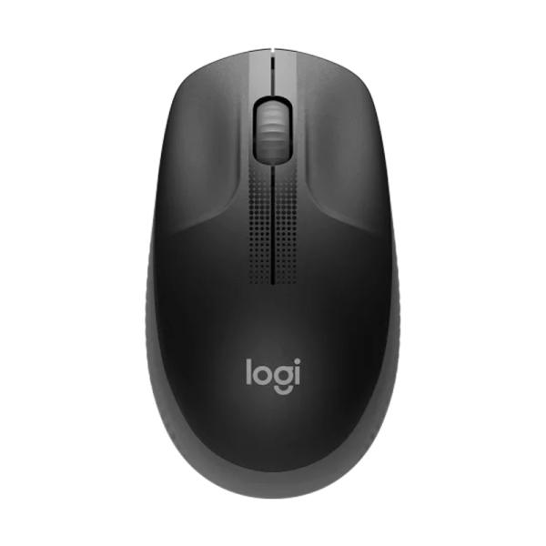 MOUSE LOGITECH M190 INALÁMBRICO CON RECEPTOR NANO 1000 DPI 910-005902 NEGRO